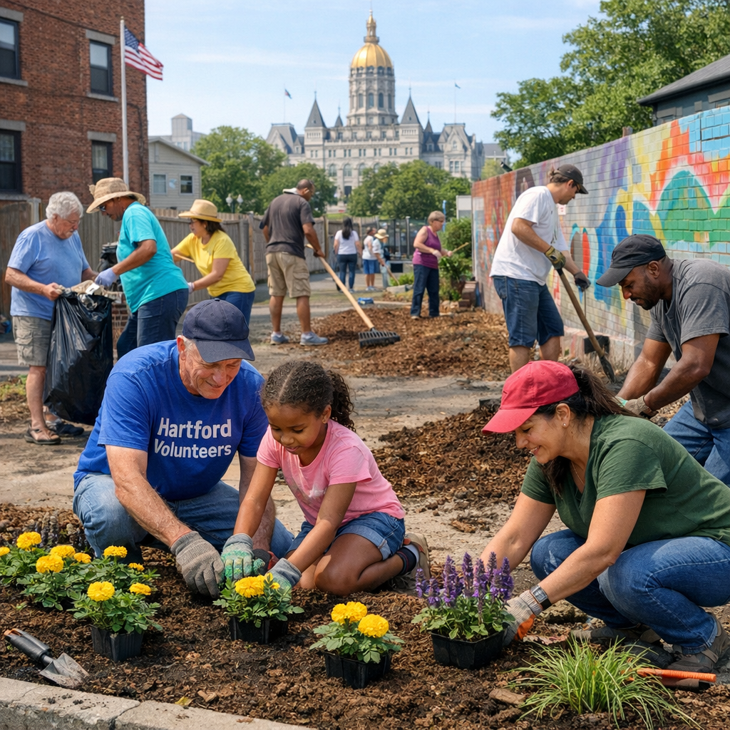 Hartford’s Community Initiatives: Building a Stronger, Greener City