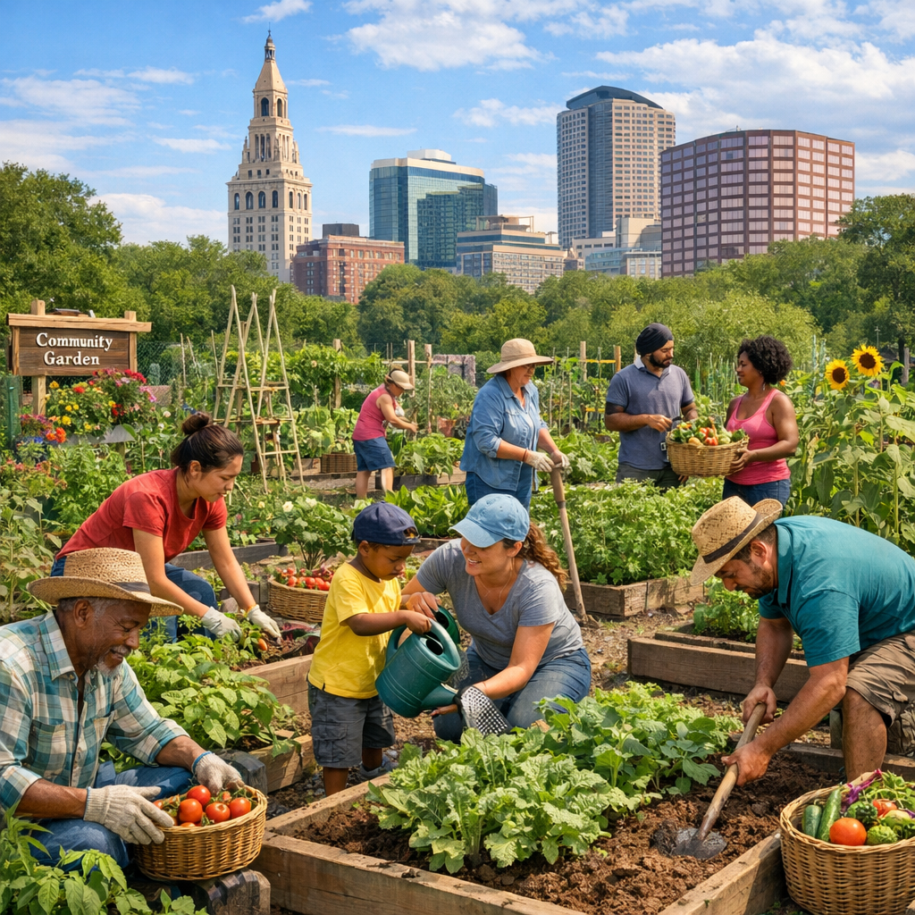 Cultivating Community: The Growth of Hartford’s Community Gardens