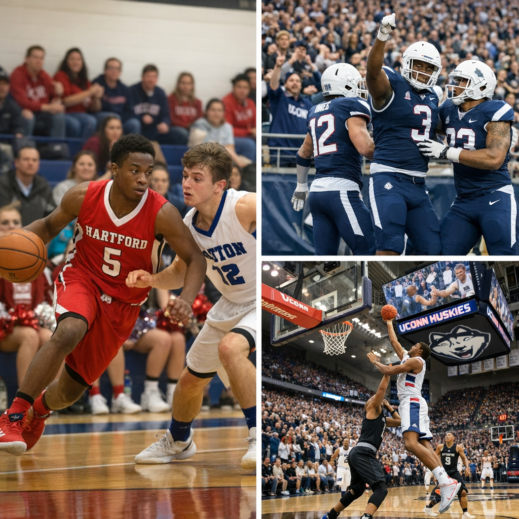 Celebrating Hartford’s Vibrant Sports Scene: From High School Courts to Collegiate Arenas