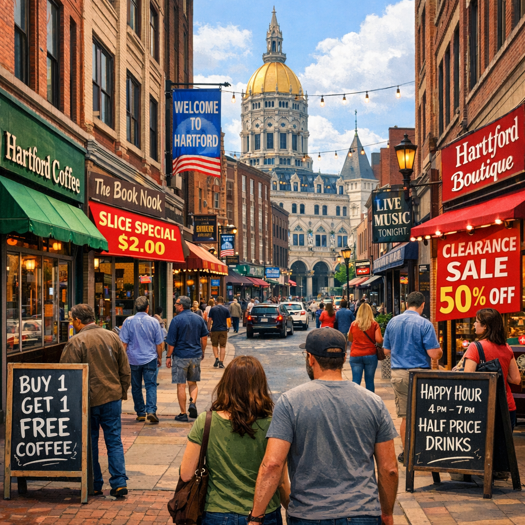 Exclusive Deals and Discounts from Hartford’s Local Businesses