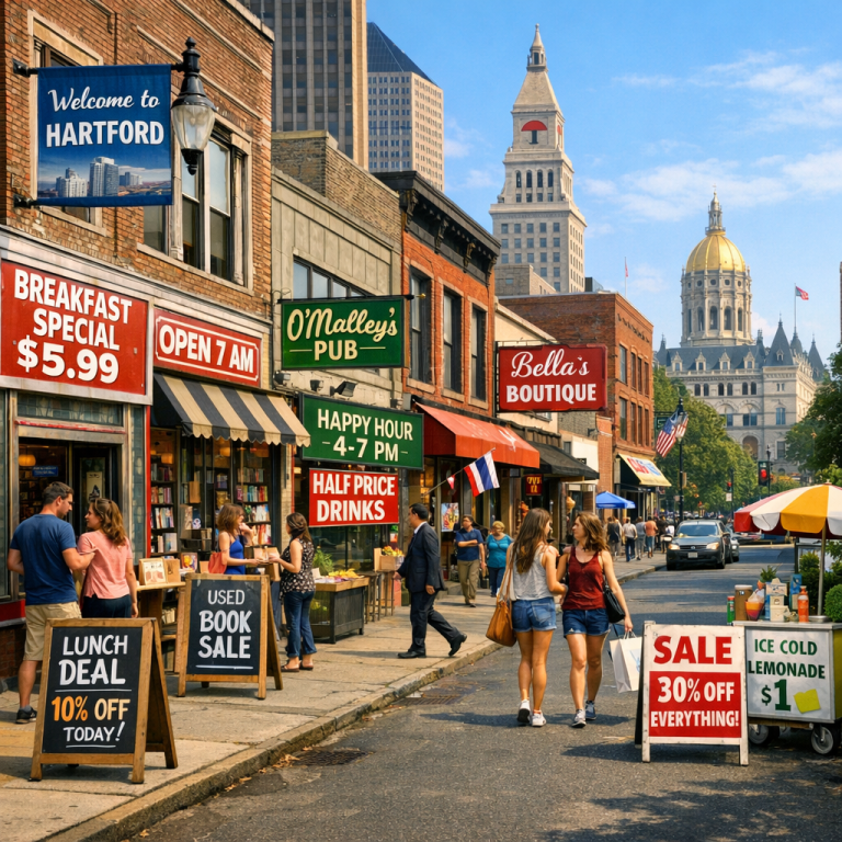 Exclusive Deals and Discounts from Hartford’s Local Businesses